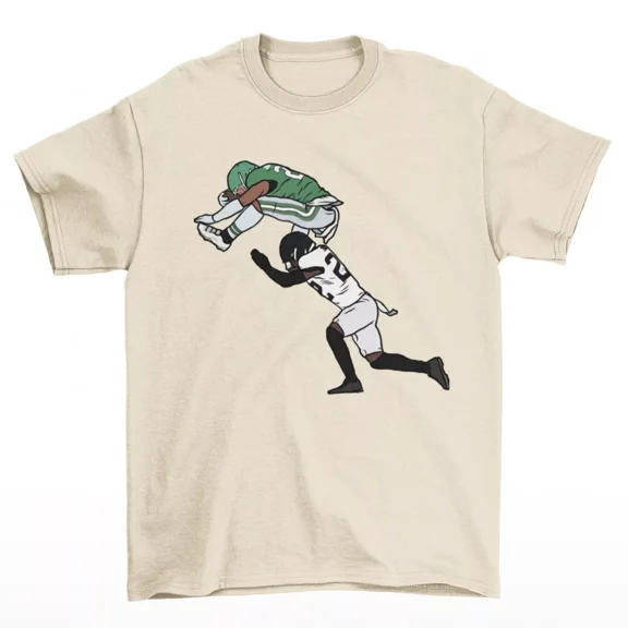 Saquon Barkley Backwards Hurdle Philadelphia Football T-Shirt