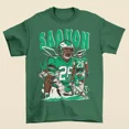 thumbnail image 1 of Saquon Barkley Cartoon Style Philadelphia Football T-Shirt, 1 of 2