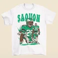 thumbnail image 1 of Saquon Barkley Cartoon Style Philadelphia Football T-Shirt, 1 of 2