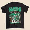 thumbnail image 1 of Saquon Barkley Cartoon Style Philadelphia Football T-Shirt, 1 of 2