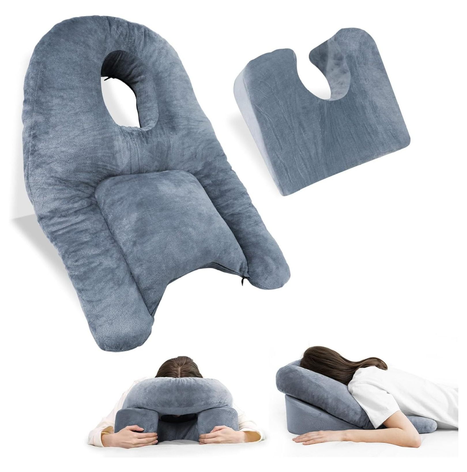 SarCQg Face Down Pillow After BBL or Eye Surgery Home Massage Pillow