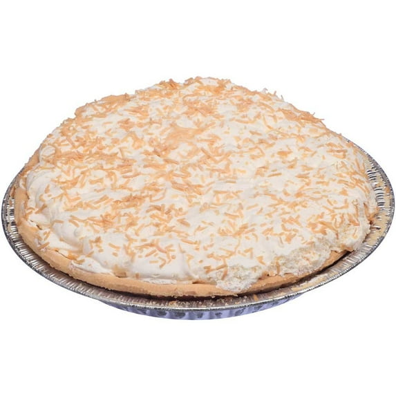 Sara Lee Chef Pierre Coconut Creme de la Cream Pie, 10 inch -- 4 per case.