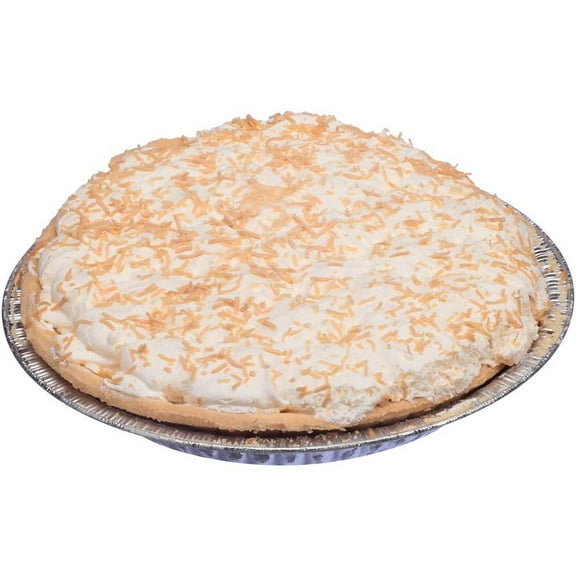 Sara Lee Chef Pierre Coconut Creme de la Cream Pie, 10 inch -- 4 per case.
