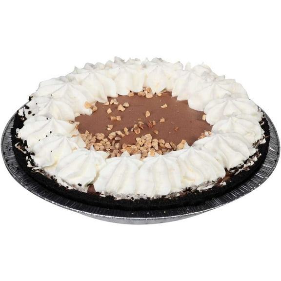 Sara Lee Chef Pierre Gourmet Chocolate Peanut Butter Silk Pie, 10 inch -- 4 per case.