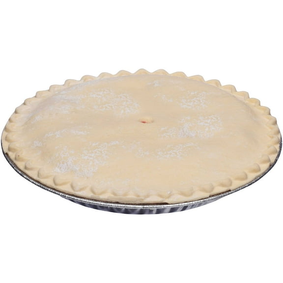 Sara Lee Chef Pierre Traditional Unbaked Strawberry Rhubarb Fruit Pie, 10 inch -- 6 per case.
