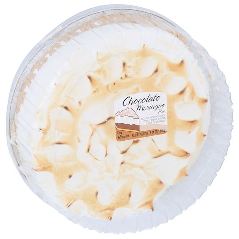 Sara Lee Chocolate Meringue Premium Pie, 46 Ounce -- 6 per case
