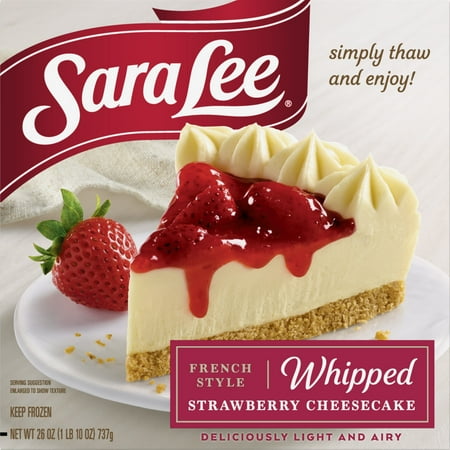 Sara Lee® French Style Strawberry Cheesecake, Frozen, 7", 26oz