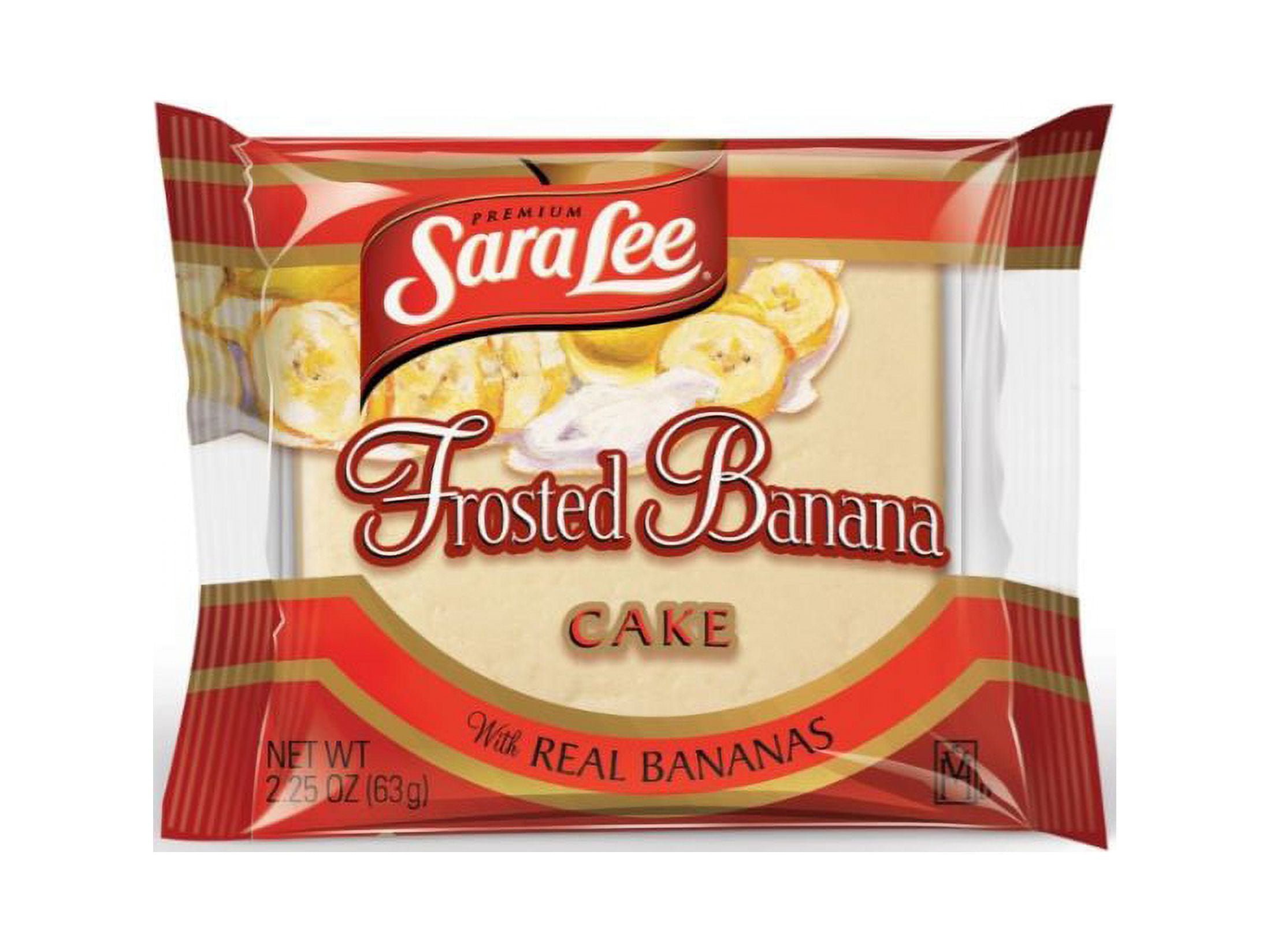 Sara Lee Bakery Fresh Iced Banana Cake, 2.25oz - Pack of 24