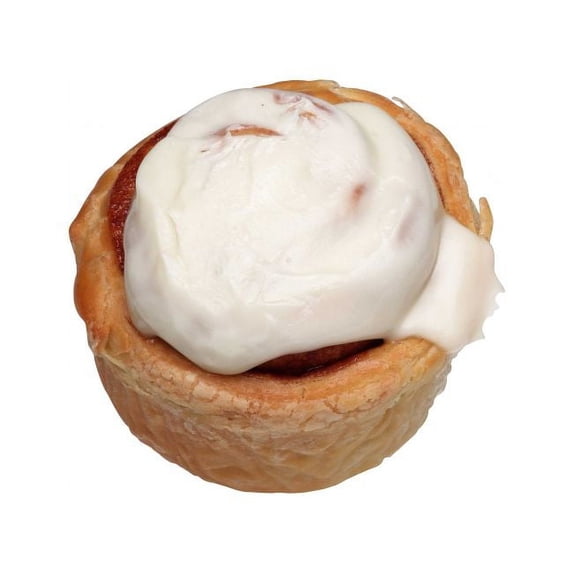 Sara Lee Oven Fresh Par-Baked Plus Cream Cheese Cinnamon Roll, 4.75 Ounce - 24 per case.