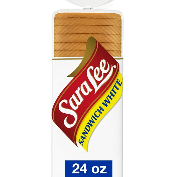 Sara Lee Sandwich White Bread, 24 oz, Plain Sandwich Bread, Bag