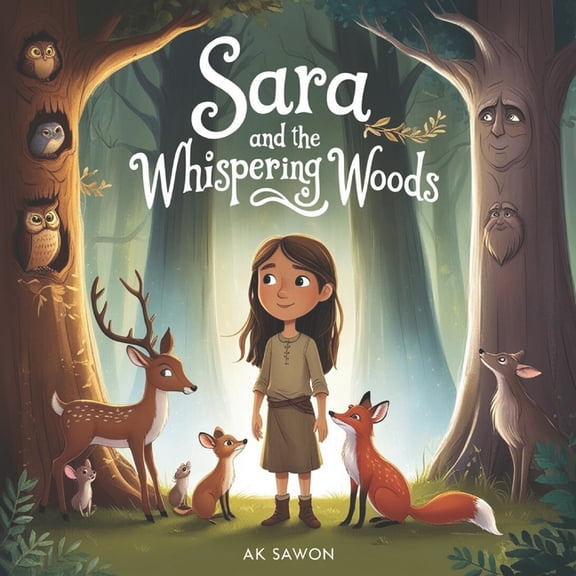 Sara and the Whispering Woods: A Tale of Bravery, Friendship, and Nature's Magic, (Paperback)