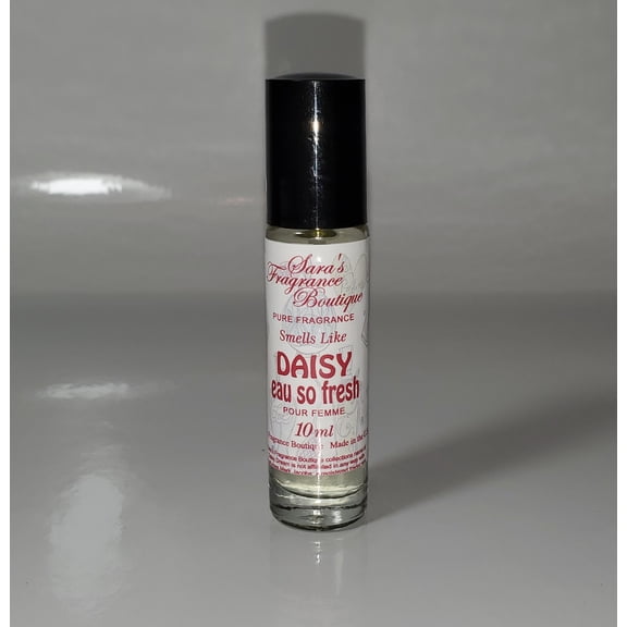Sara's Fragrance Boutique Designer Oil Impression of 'Daisy Eau So Fresh' 10ml Rollerball Women's Scent