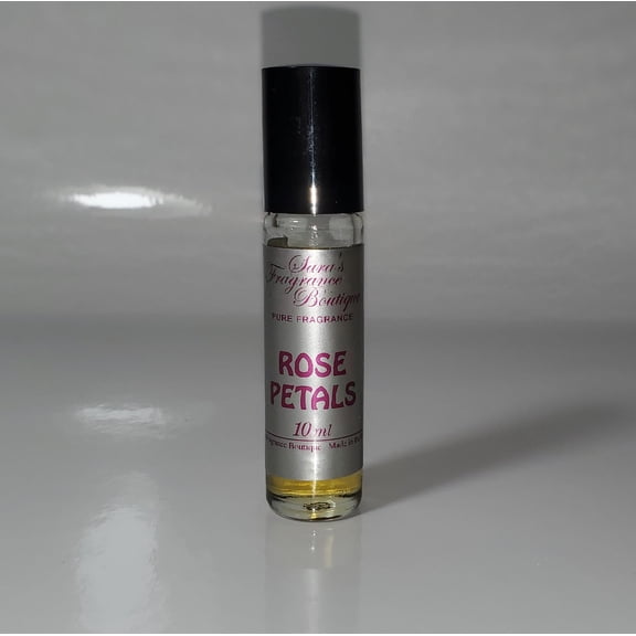 Sara's Fragrance Boutique Designer Oil Impression of  'ROSE PEDALS' 10ml Rollerball Women's Scent