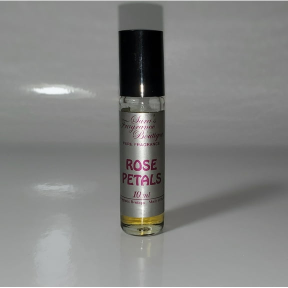 Sara's Fragrance Boutique Designer Oil Impression of 'ROSE PEDALS' 10ml Rollerball Women's Scent