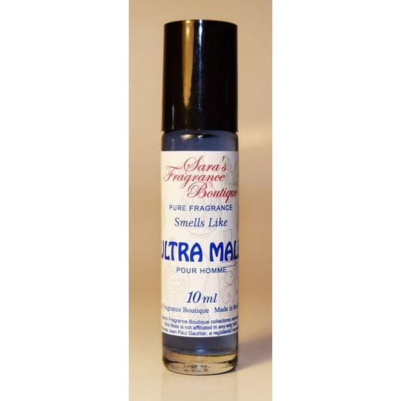 Sara's Fragrance Boutique Designer Oil Impression of 'ULTRA MALE' 10ml Rollerball Men's Scent