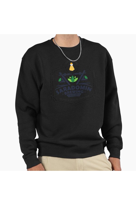 Saradomin Brewing Company OSRS RuneScape Retro Aesthetic Graphic Vintage Art Unisex Sweatshirt G583, Up to Size 5XL