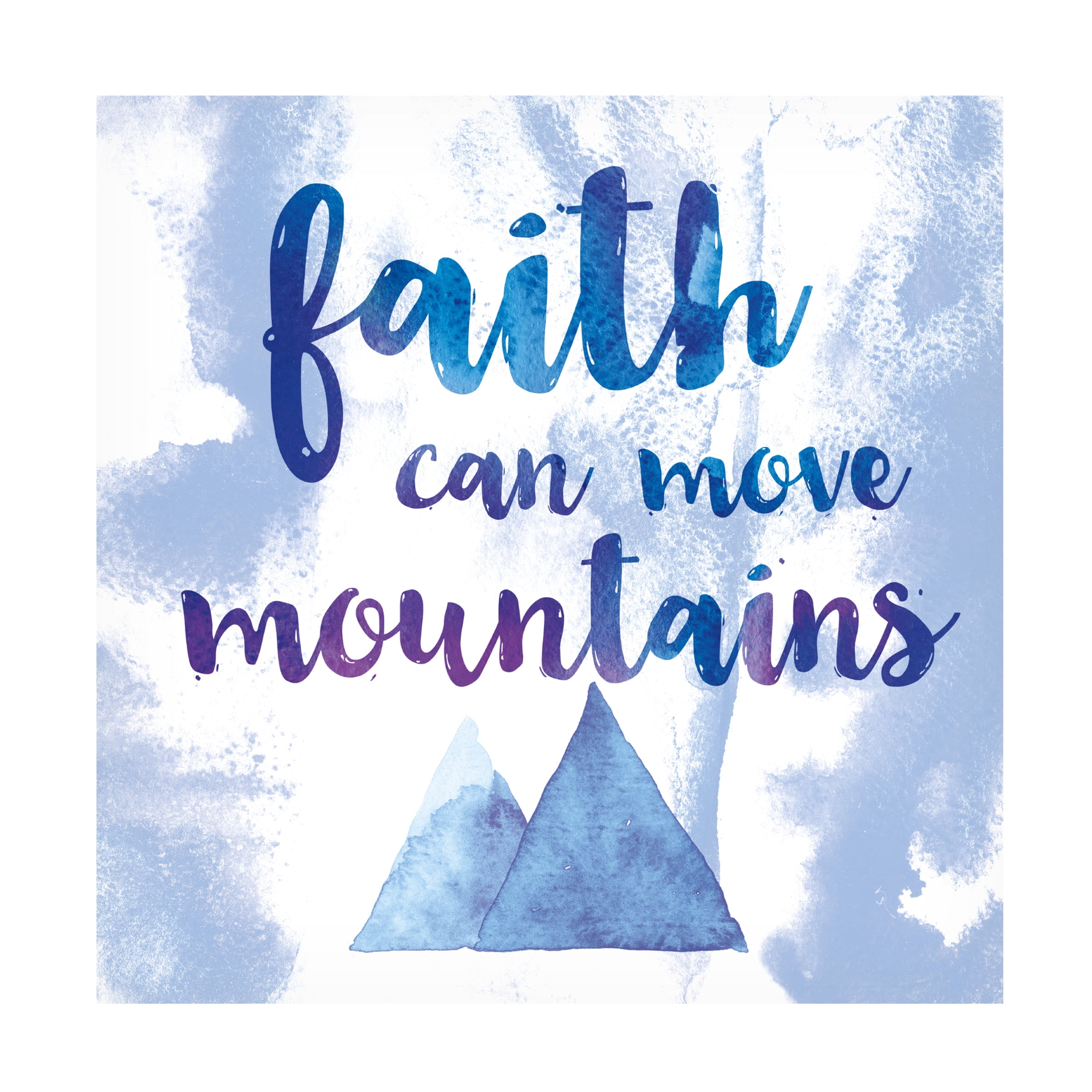 Sarah Adams 'Words of Faith II' Canvas Art