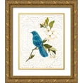 thumbnail image 1 of Sarah, Colleen 20x24 Gold Ornate Wood Framed with Double Matting Museum Art Print Titled - Trellis Song, 1 of 4