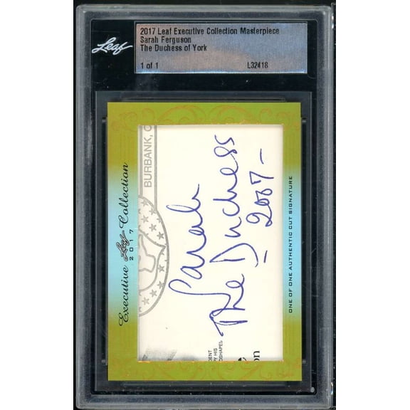 Sarah Ferguson The Dutchess Of York 2017 Leaf Collection Masterpiece (1/1)