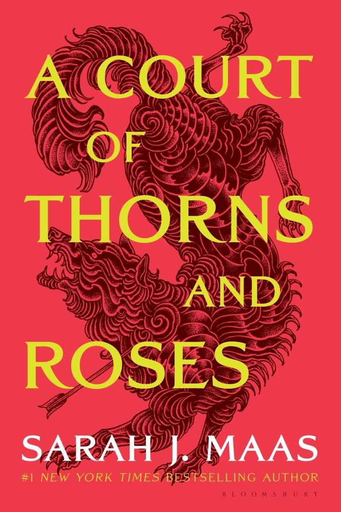 Sarah J Maas's A Court of Thorns and Roses - #1 NYT Bestseller, Action Packed Adventure, Paperback Edition