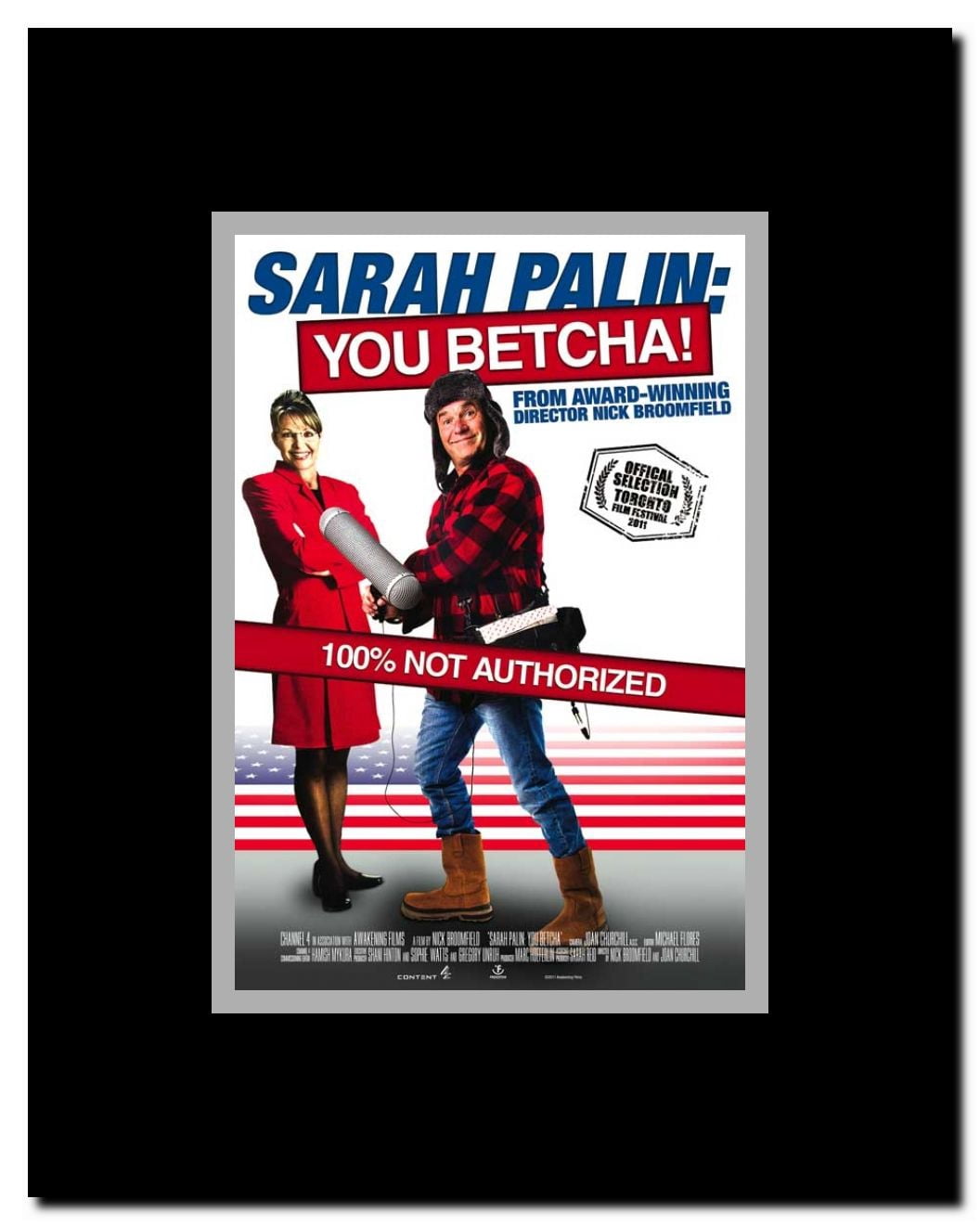 Sarah Palin: You Betcha! Framed Movie Poster