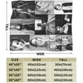 thumbnail image 1 of Sarah Paulson Collage Blanket Flannel Soft Throw Blankets for Bedroom Livingroom Sofa Home 50"X40", 1 of 6