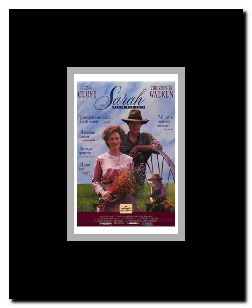 Sarah Plain and Tall Framed Movie Poster