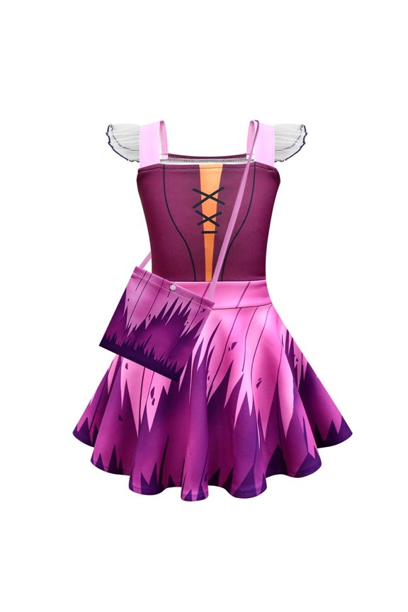 Sarah Sanderson Cosplay Dress for Girls Skirt Outfits Halloween Party Suits