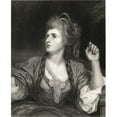 thumbnail image 1 of Sarah Siddons N-e Kemble, 1755-1831 One of The Greatest English Tragic Actresses From The Book -Gallery of Portraits Published London 1833 Poster Print, 13 x 16, 1 of 2