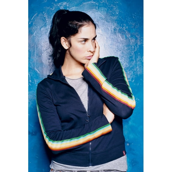Sarah Silverman Poster Metal Print 12in x 16in Metal Art Print 12x16 Square Adults Z Posters