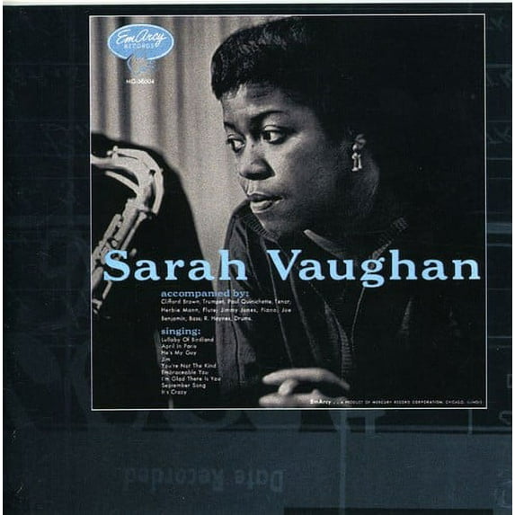 Sarah Vaughan - Sarah Vaughan With Clifford Brown - Music & Performance - CD