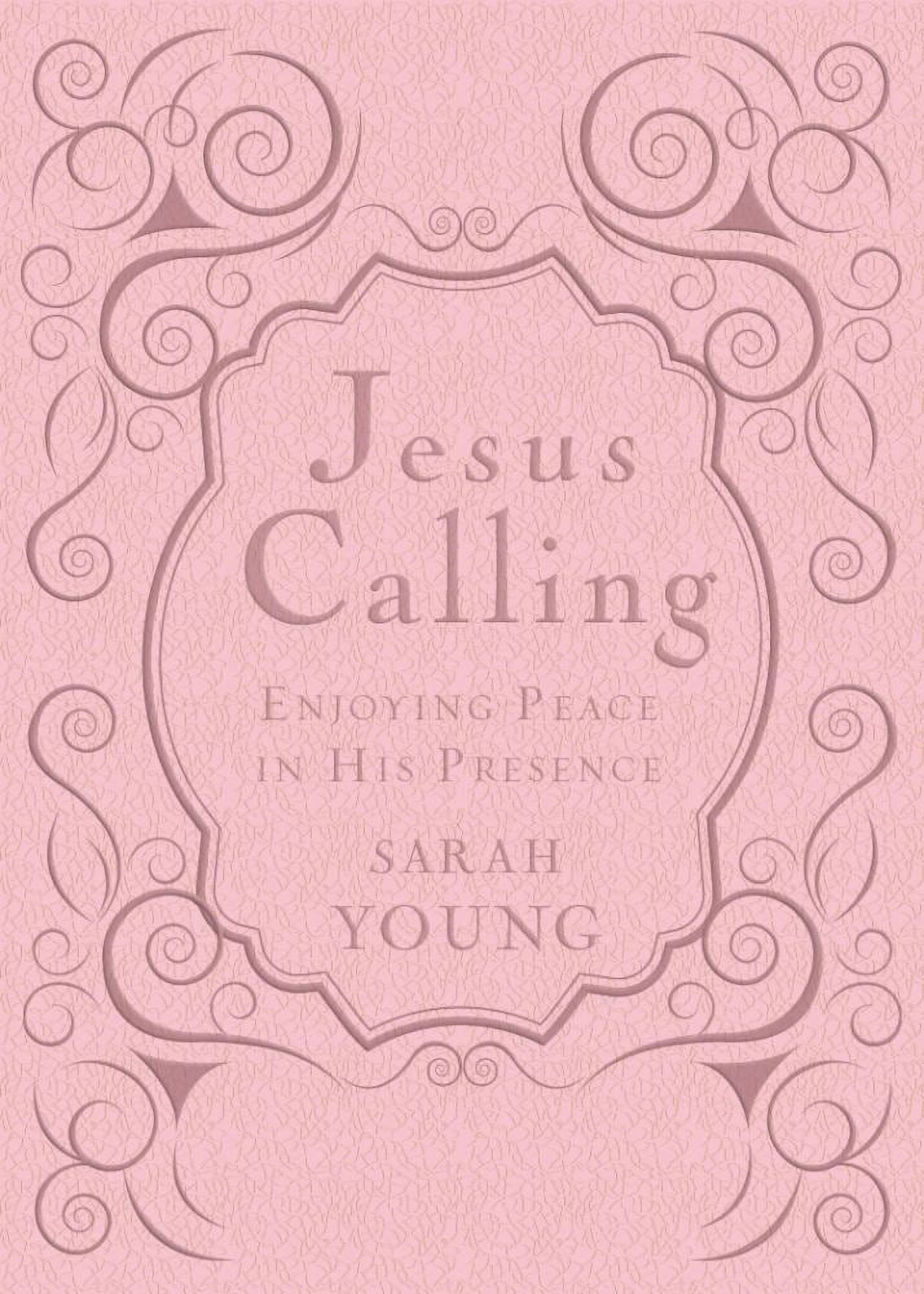 Jesus Calling Deluxe Pink Hardcover Edition