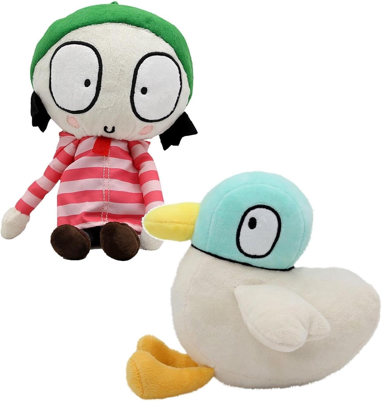 Sarah and Duck Plush Collectible Figurine (Sarah & Duck) - Walmart.com