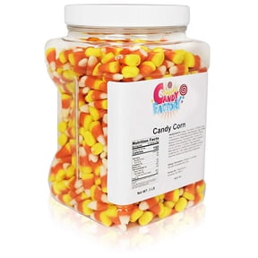 Sarah's Candy Factory Candy Corn Candy in Jar, 3 Lbs