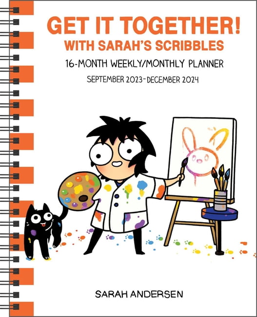 Sarah's Scribbles 16Month 20232024 Weekly/Monthly Planner Calendar