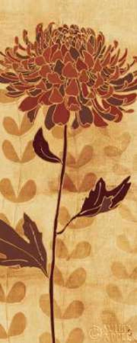 Sarahs Garden I Canvas Art - Sarah Adams (24 x 48)