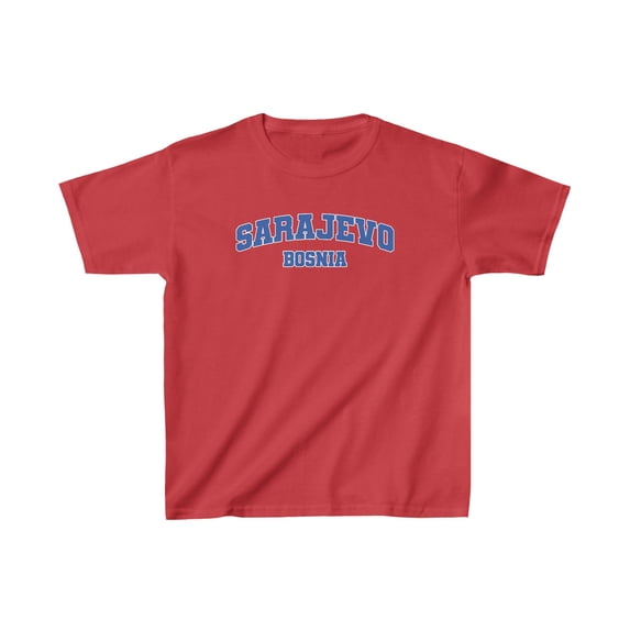 Sarajevo Bosnia Kids Shirt Gifts Youth Tee Tshirt