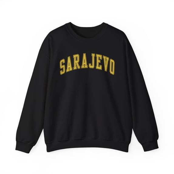 Sarajevo Bosnia Sweatshirt Gifts Crew Neck Shirt Long Sleeve Unisex