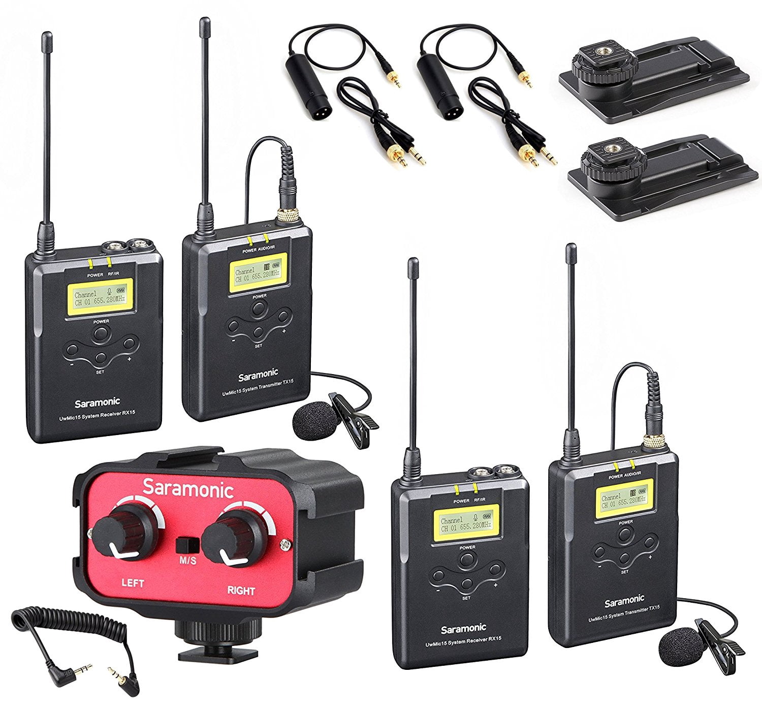 Saramonic UHF Wireless Microphone System