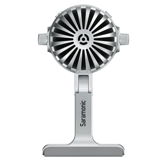 Saramonic SmartMic MTV550 Large Diaphragm Desktop Studio Mic w/ 5 Modes & HP Out for Computers, iOS & Android