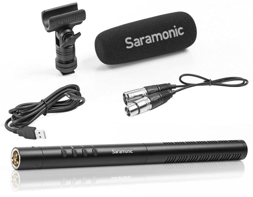 Saramonic SR-TM1 11" Super-Cardioid Broadcast XLR Shotgun Condenser Microphone