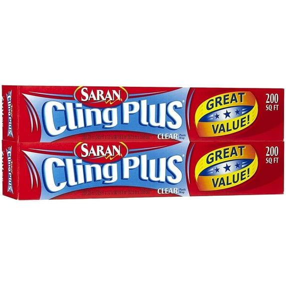 Saran Cling Plus Plastic Food Wrap