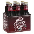 thumbnail image 1 of Saranac Black Cherry Cream Soda, 12 Fl. Oz., 6 Count, 1 of 1