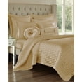 thumbnail image 1 of Saranda Satin Quilted Coverlet by Five Queens Court, 1 of 3