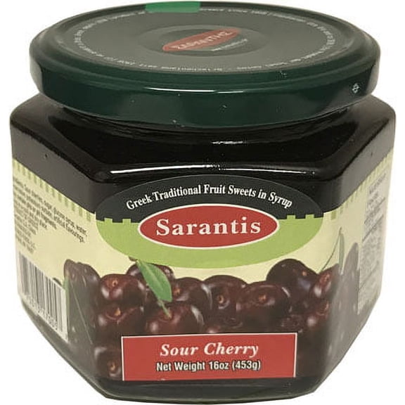 Sarantis Sour Cherry In Sweet Syrup