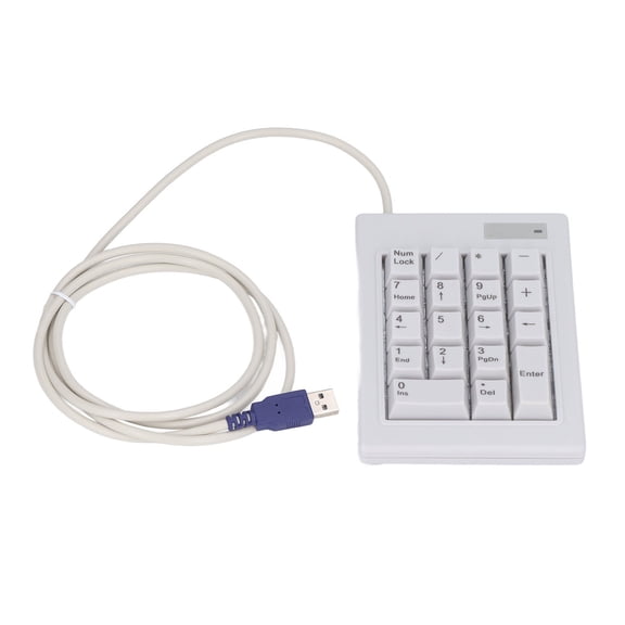 Sarapandan 18-Key Waterproof Mechanical Keypad for Office, Bank, and Counters Linear Action Switch USB Numpad