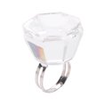 thumbnail image 1 of Sarapandan 1PC Professional Eyelash Extension Glue Crystal Tattoo Pigment Ring Cup, 1 of 7