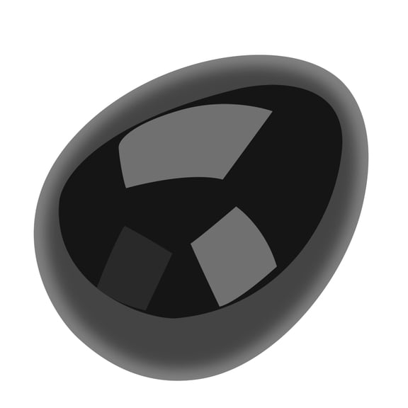 Sarapandan 1pc Natural Black Obsidian Crystal Stone Ball Shape Smooth Surface Collection Crafts Decor