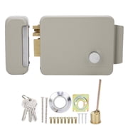 Sarapandan 2-Wire 2-Way Talking Electromagnetic Lock, Electric Door Strike, 9-12V, Ideal for Secure Entry Community Access Control Kit
