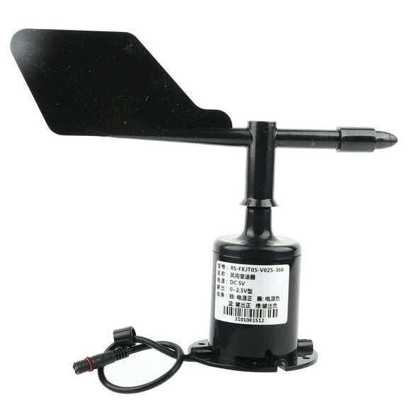 Sarapandan 360 Degree Wind Transmitter Transducer Wind Speed Anemometer Instruments for Ambient Weather